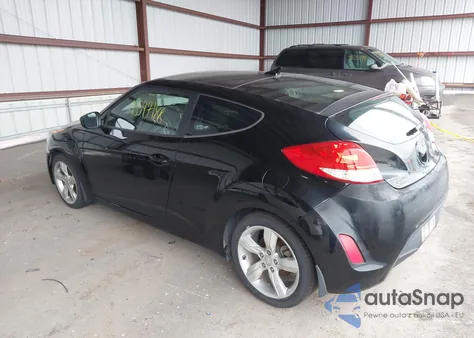 2013 Hyundai Veloster Base W/Black from USA, damaged, VIN KMHTC6AD3DU160506